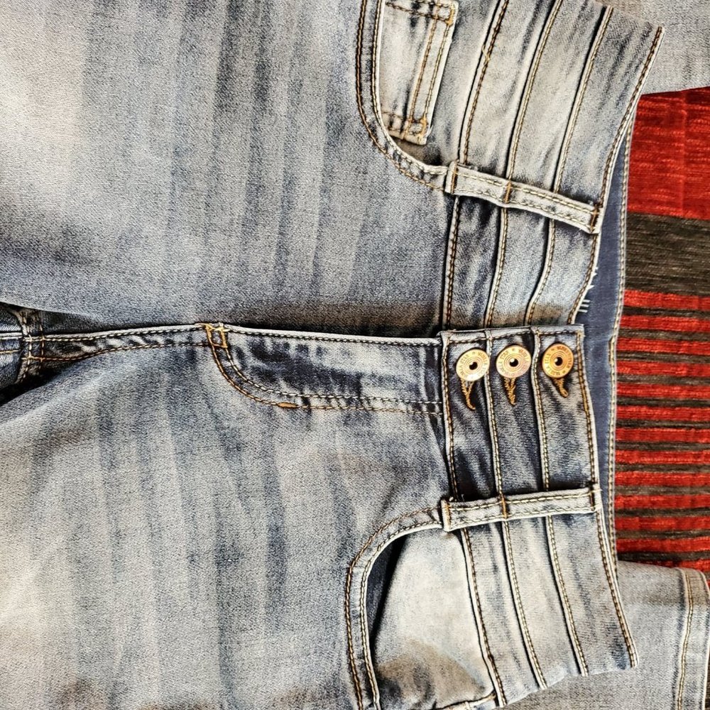 👀 Vanilla Star High Rise Skinny Jeans size 5 - Picture 3 of 8